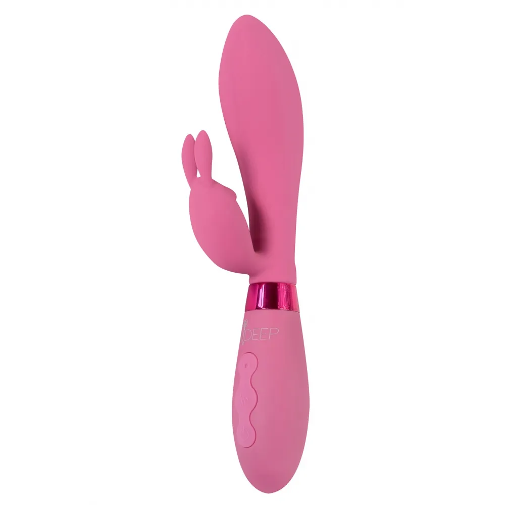 Rabbit vibrator ljubičasti - Indeep Pro Theona