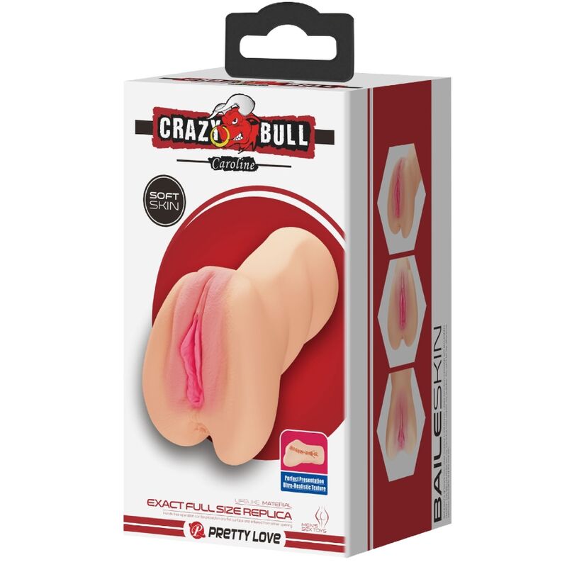 Masturbator boje kože - Caroline - prikaz ambalaže