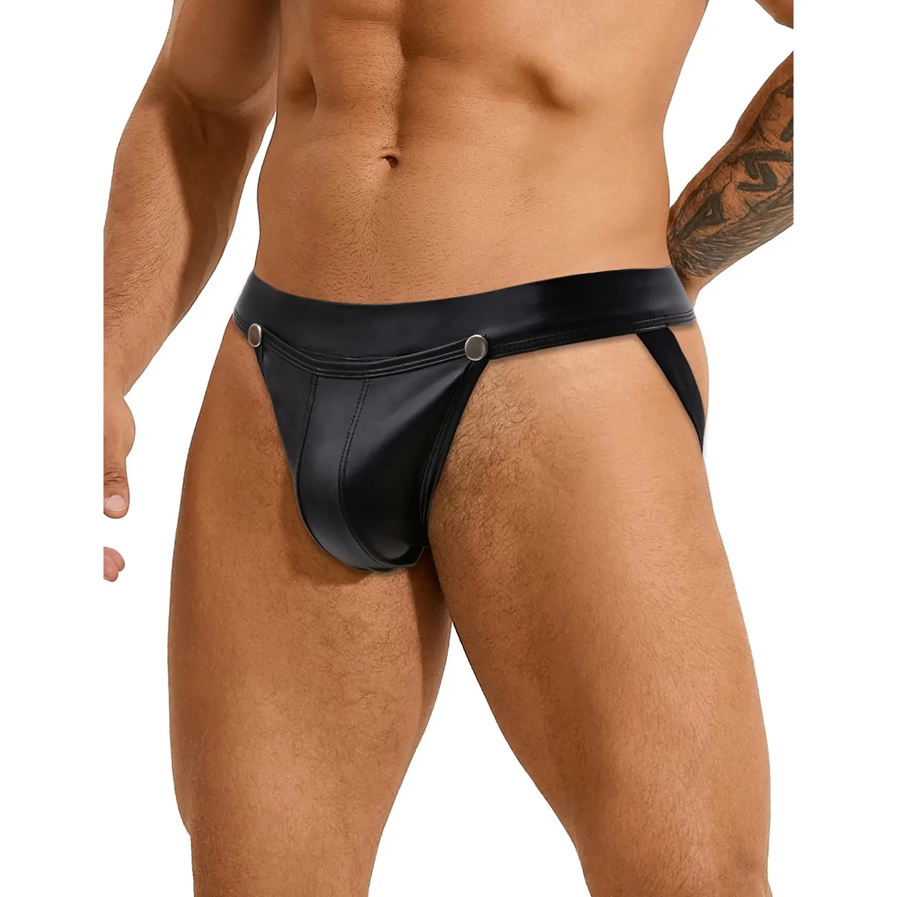 Muške jockstrap gaće crne - Black Pouch Underwear Muške jockstrap gaće crne - Black Pouch Underwear