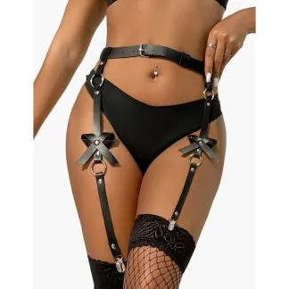 Harness pojas s halterima - Bow Garter