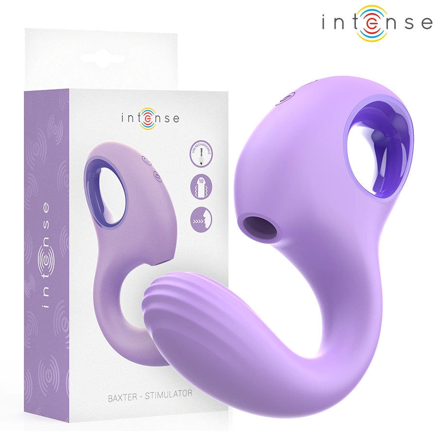 Stimulator i vibrator ljubičasti - Baxter Stimulator i vibrator ljubičasti - Baxter