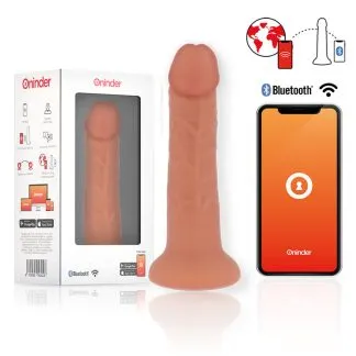 Vibrirajući dildo s aplikacijom 18 cm - Oninder Bogota