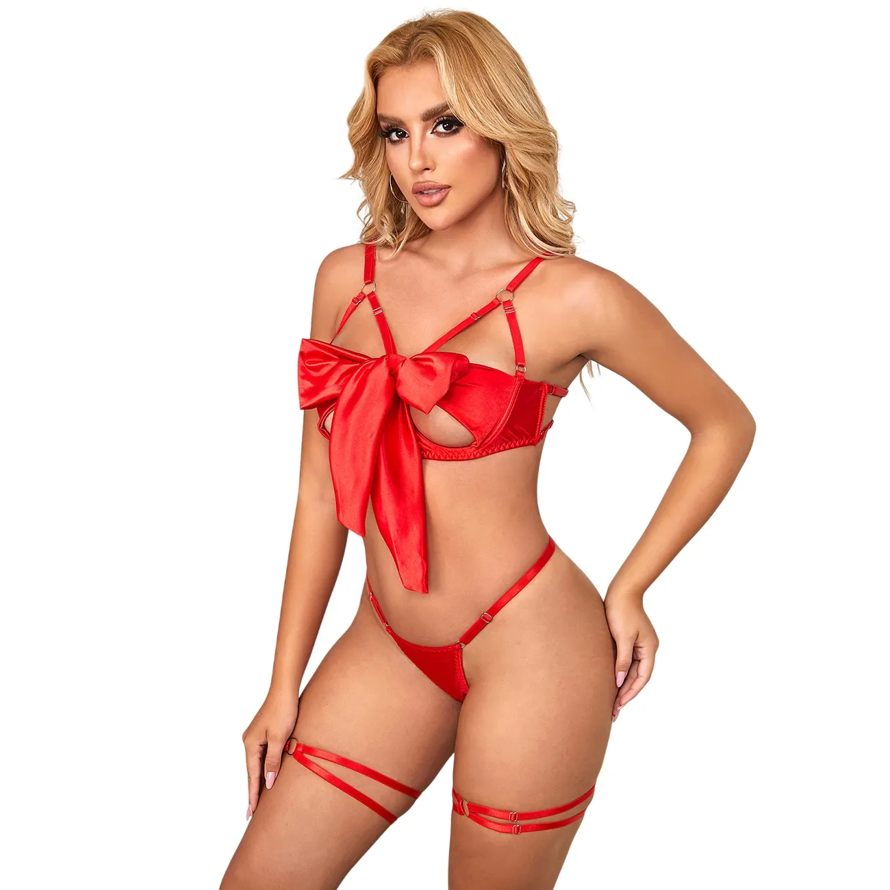 Trodijelni set - Red Gift (više veličina) - XL/2XL